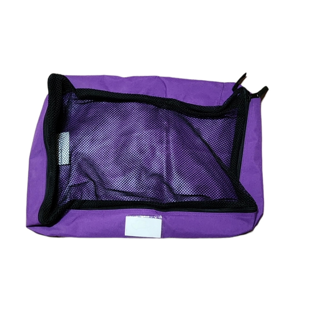 Avon Set Of 3 New purple/black suitcase divider